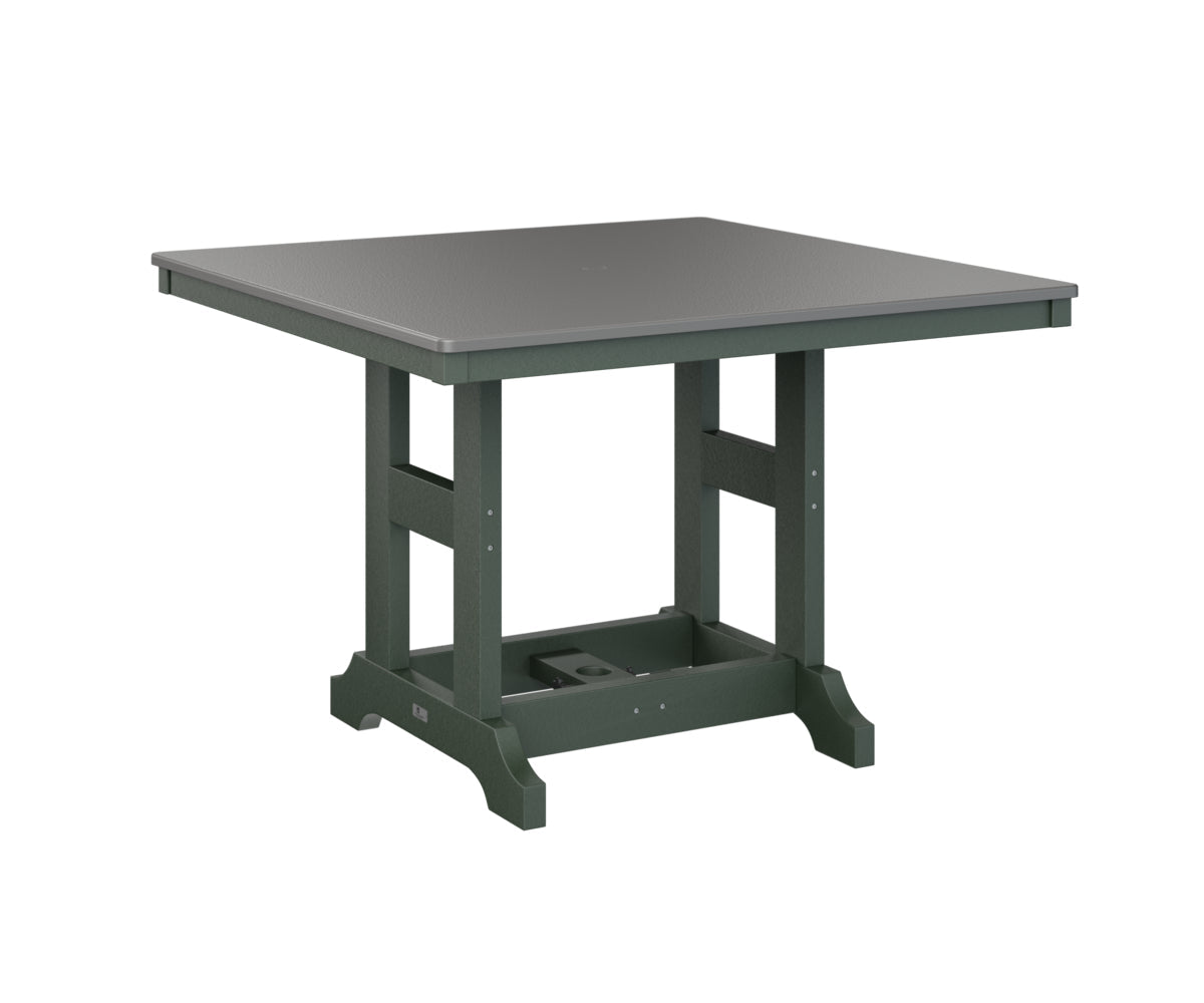 Berlin Gardens Garden Classic 44" Square Dining Table with Hammered Top