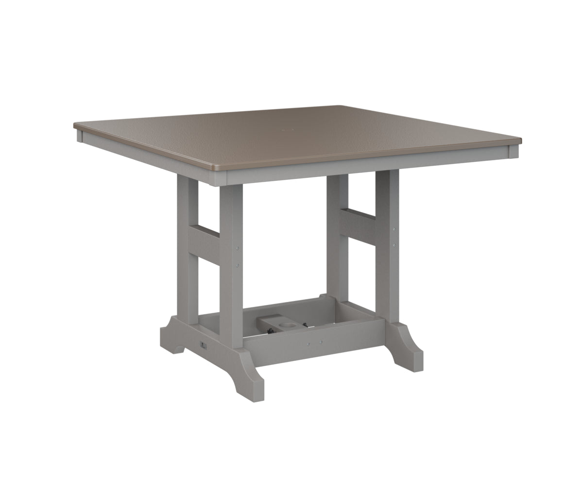 Berlin Gardens Garden Classic 44" Square Dining Table with Hammered Top