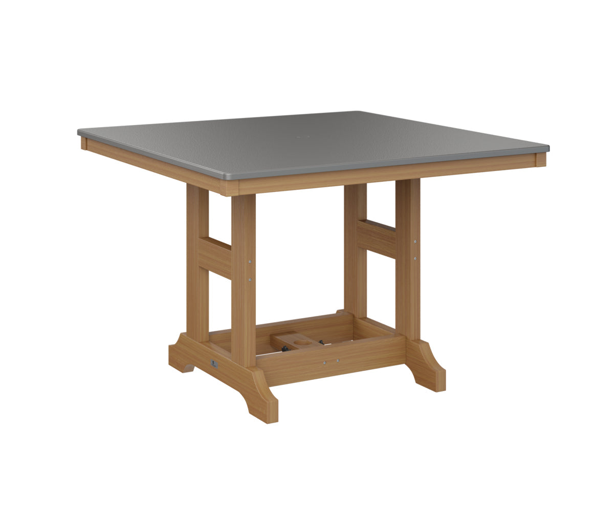 Berlin Gardens Garden Classic 44" Square Dining Table with Hammered Top