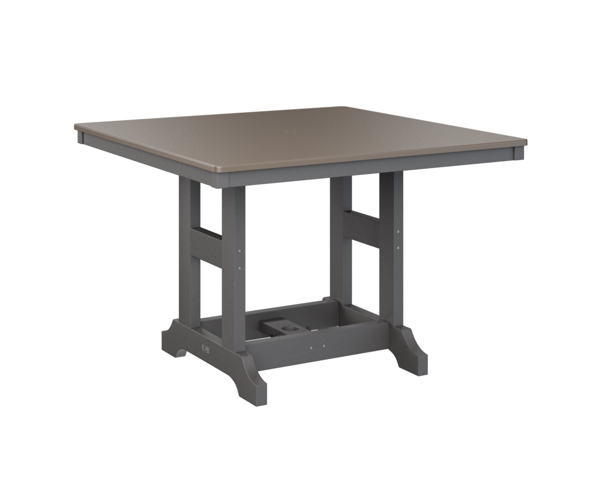 Berlin Gardens Garden Classic 44" Square Dining Table with Hammered Top