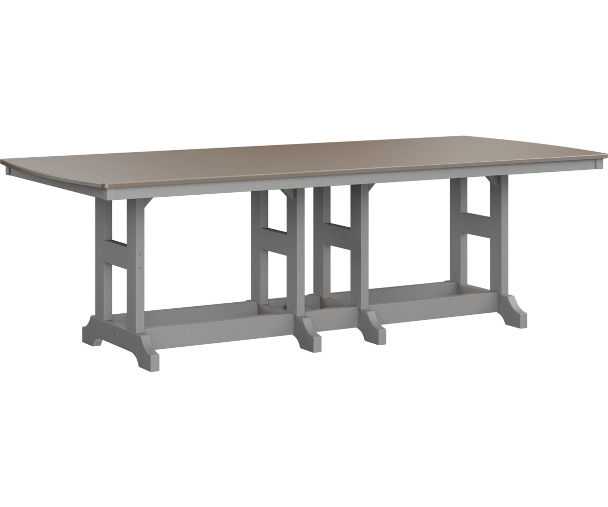 Berlin Gardens Garden Classic 44" x 96" Rectangular Dining Table with Hammered Top