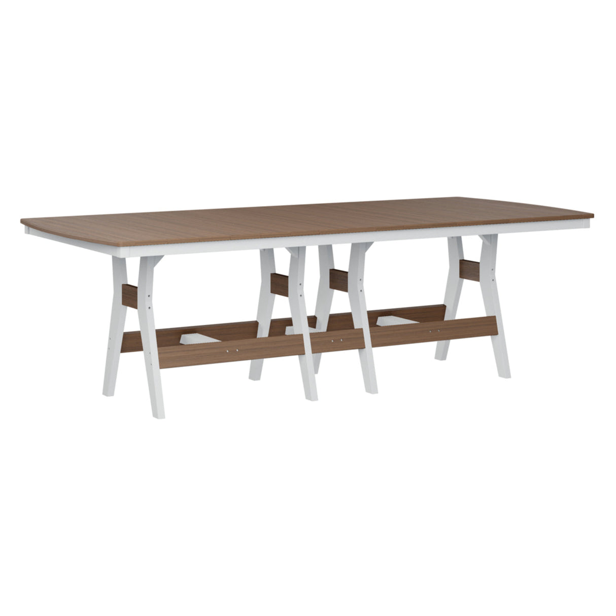 Berlin Gardens Harbor Bar Tables Standard Top 44" x 96" Rectangular Bar Table