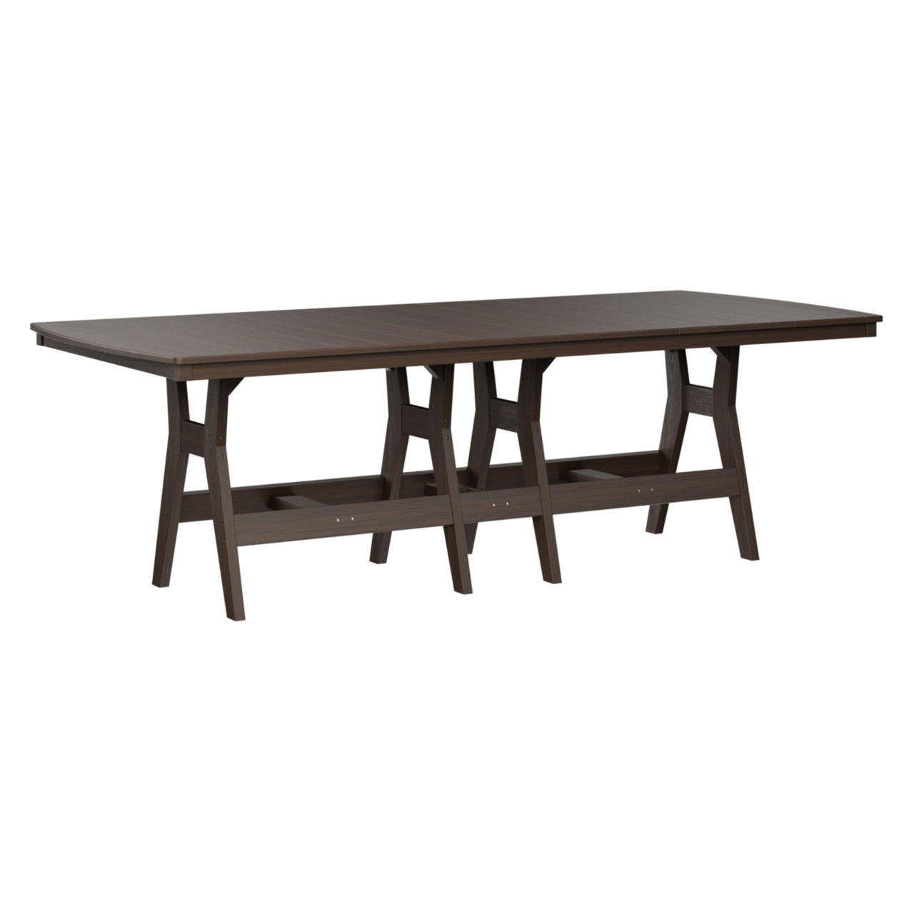 Berlin Gardens Harbor Bar Tables Standard Top 44" x 96" Rectangular Bar Table