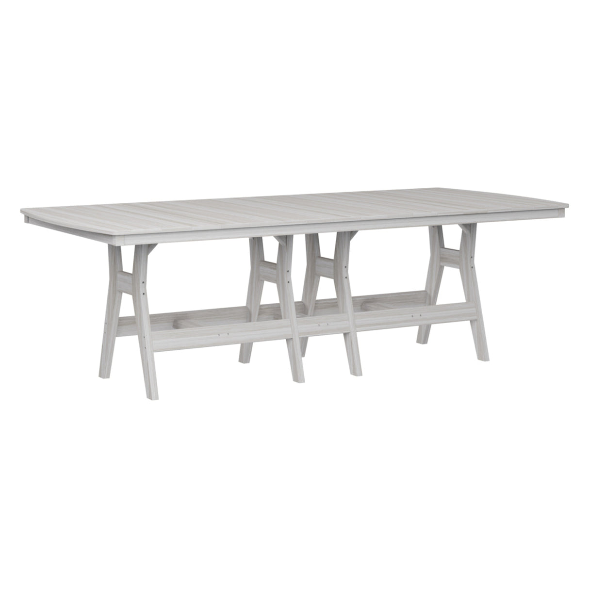 Berlin Gardens Harbor Bar Tables Standard Top 44" x 96" Rectangular Bar Table