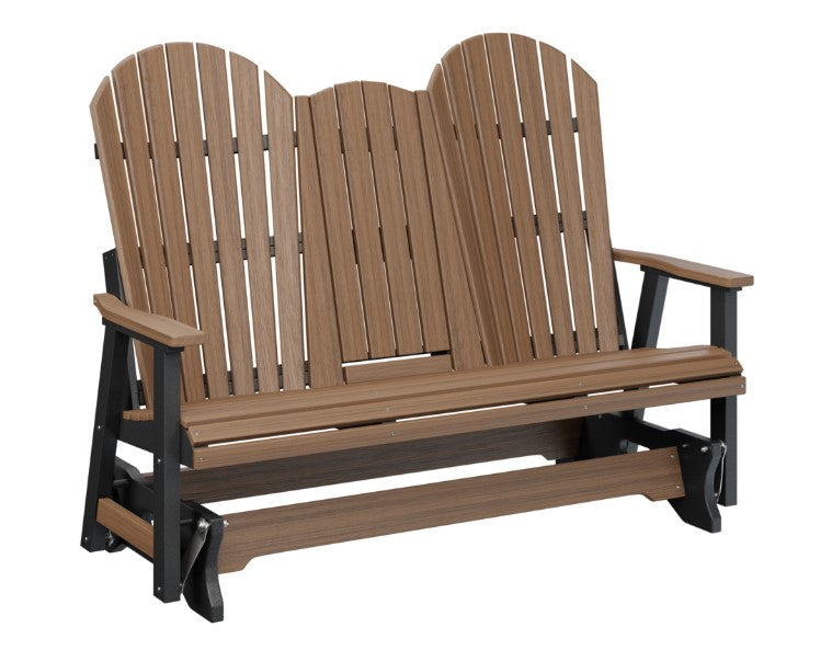 Berlin Gardens Comfo-Back Three Seat Glider w/Console Allochrome Brackets