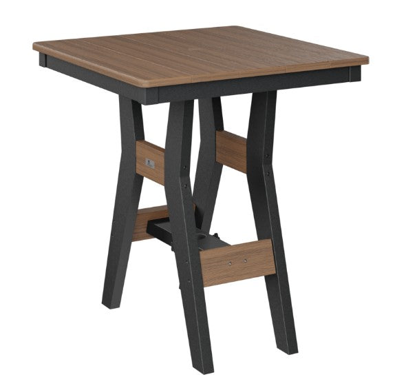 Berlin Gardens Harbor Bar Tables Standard Top 28" Square Bar Table