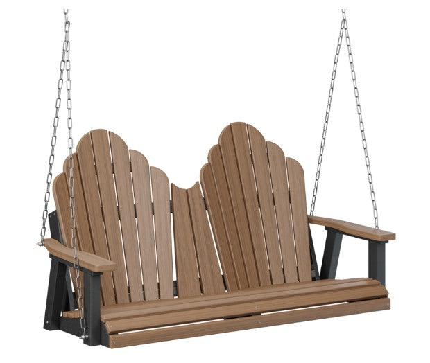 Berlin Gardens Cozi-Back Double Swing (Zinc Chains)