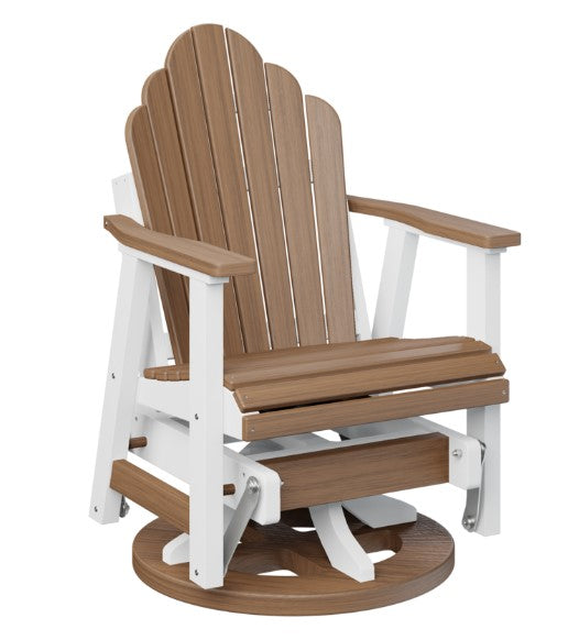 Berlin Gardens Cozi-Back Swivel Glider with Allochrome Brackets