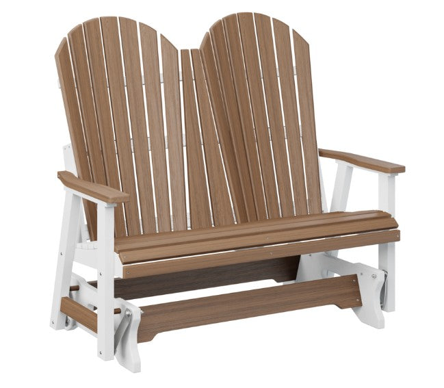 Berlin Gardens Comfo-Back Double Glider with Allochrome Brackets