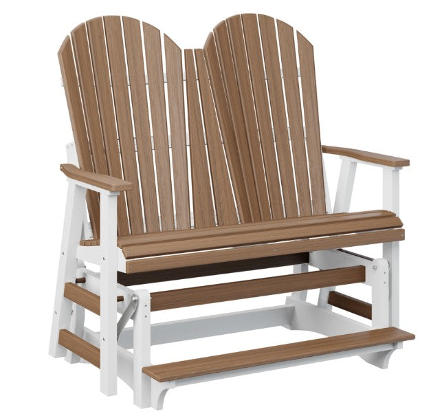 Berlin Gardens Comfo-Back Double Counter Glider with Allochrome Brackets