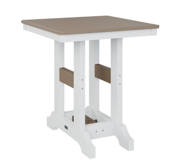 Berlin Gardens Garden Classic Standard Top 28" Square Bar Table