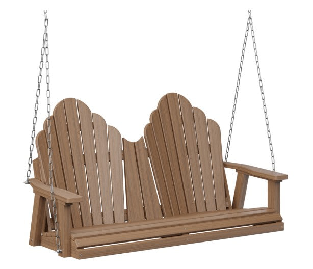 Berlin Gardens Cozi-Back Double Swing (Zinc Chains)