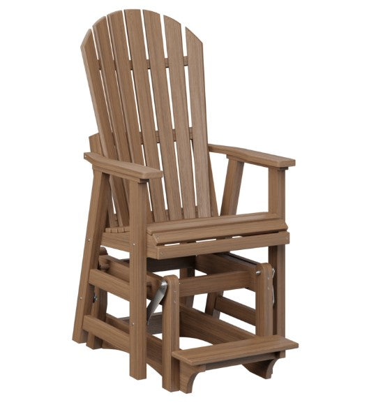 Berlin Gardens Comfo-Back Single Counter Glider with Allochrome Brackets