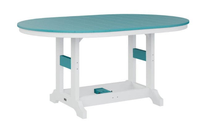 Berlin Gardens Garden Classic Standard Top 44" x 64" Oblong Bar Table