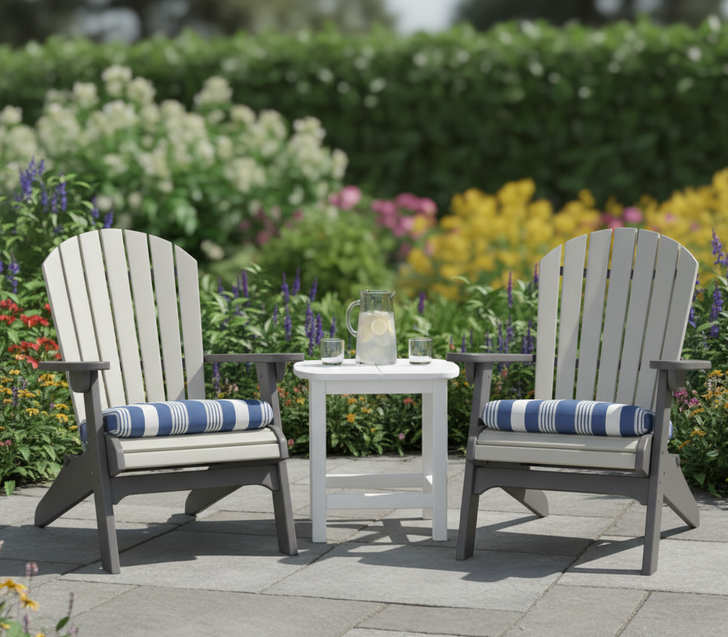 FREE Side Table With Purchase Of Artifex 2 Piece Adirondack Chair Set