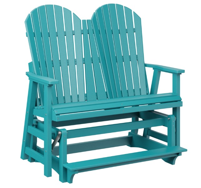 Berlin Gardens Comfo-Back Double Counter Glider with Allochrome Brackets