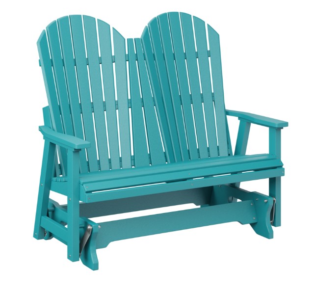 Berlin Gardens Comfo-Back Double Glider with Allochrome Brackets