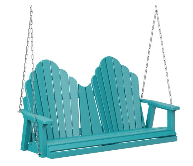 Berlin Gardens Cozi-Back Double Swing (Zinc Chains)