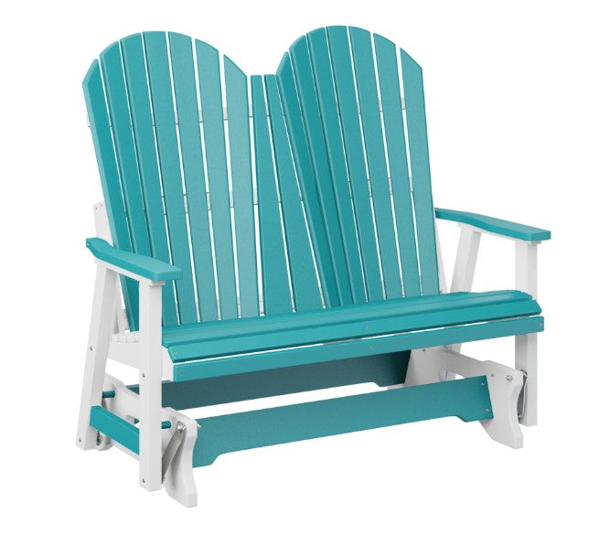 Berlin Gardens Comfo-Back Double Glider with Allochrome Brackets