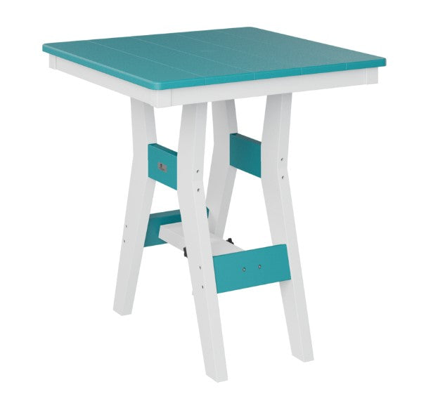 Berlin Gardens Harbor Bar Tables Standard Top 28" Square Bar Table