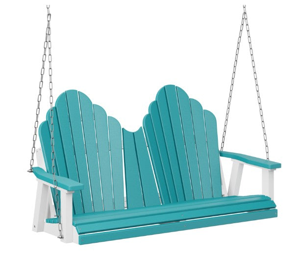 Berlin Gardens Cozi-Back Double Swing (Zinc Chains)