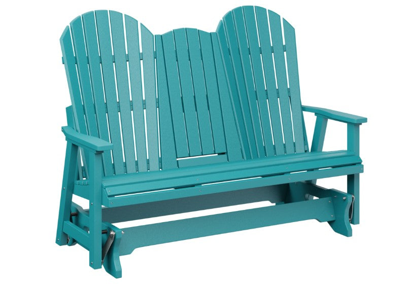 Berlin Gardens Comfo-Back Three Seat Glider w/Console Allochrome Brackets