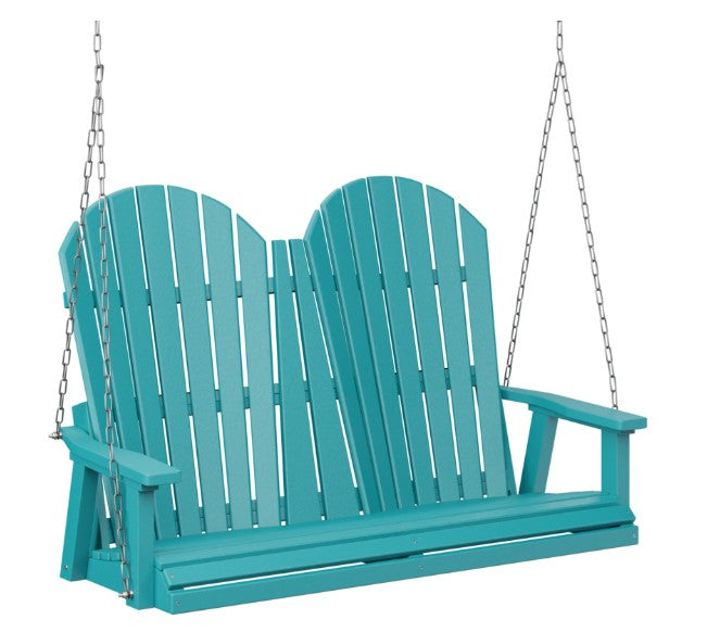 Berlin Gardens Comfo-Back Double Swing (Zinc Chains)