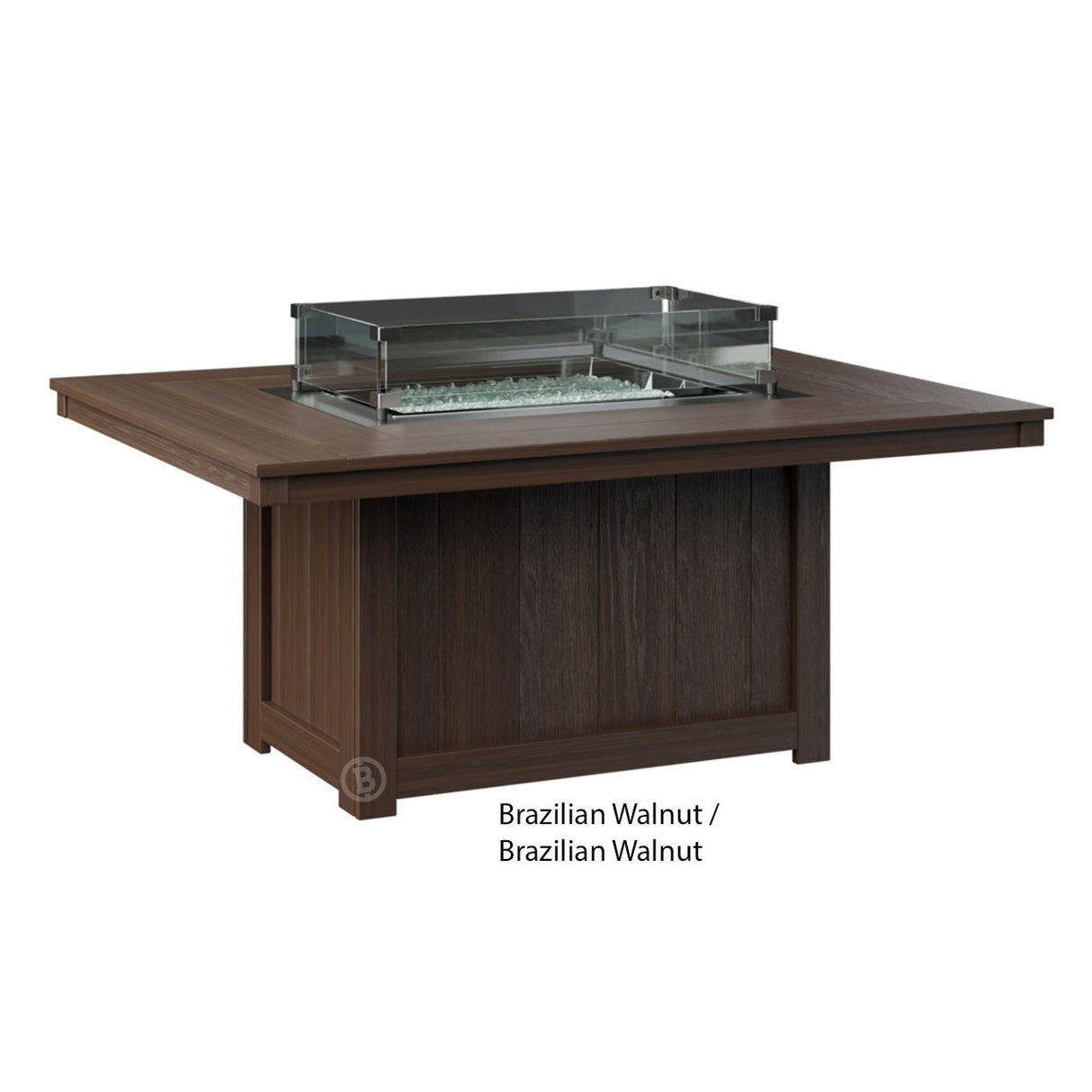 Berlin Gardens Donoma Standard Top 42" x 54" Rectangular Fire Pit