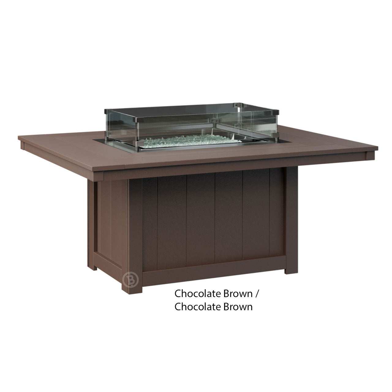 Berlin Gardens Donoma Standard Top 42" x 54" Rectangular Fire Pit