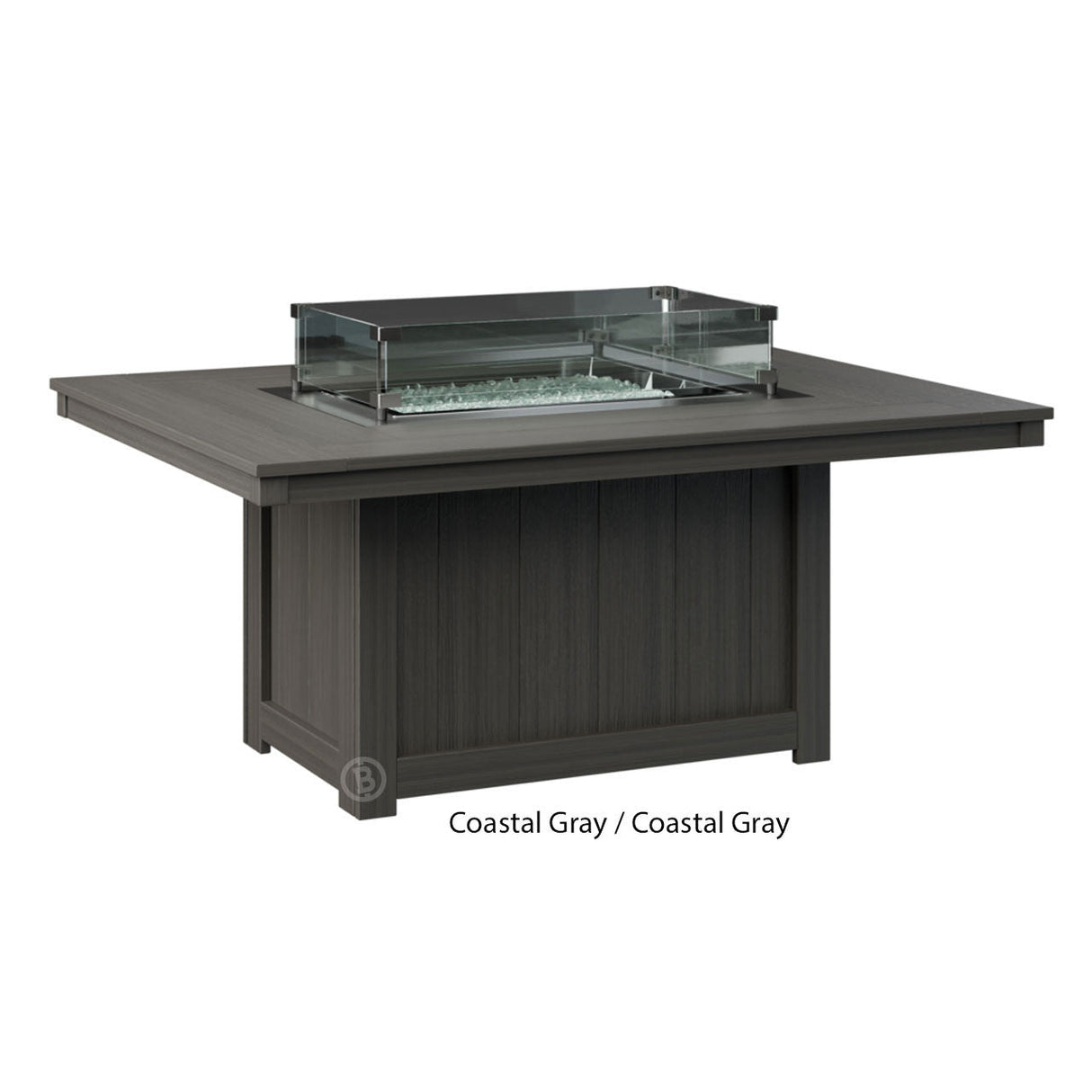 Berlin Gardens Donoma Standard Top 42" x 54" Rectangular Fire Pit