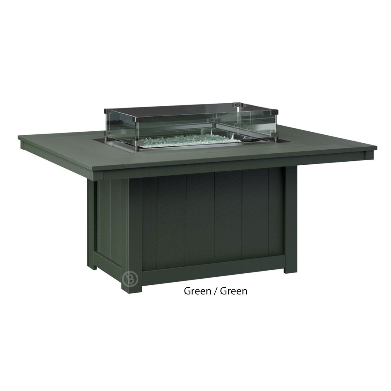 Berlin Gardens Donoma Standard Top 42" x 54" Rectangular Fire Pit