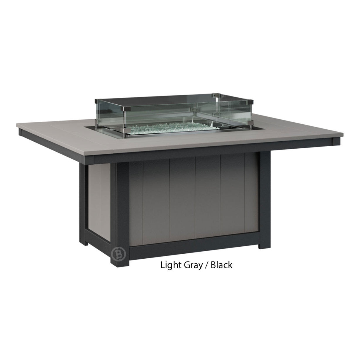 Berlin Gardens Donoma Standard Top 42" x 54" Rectangular Fire Pit