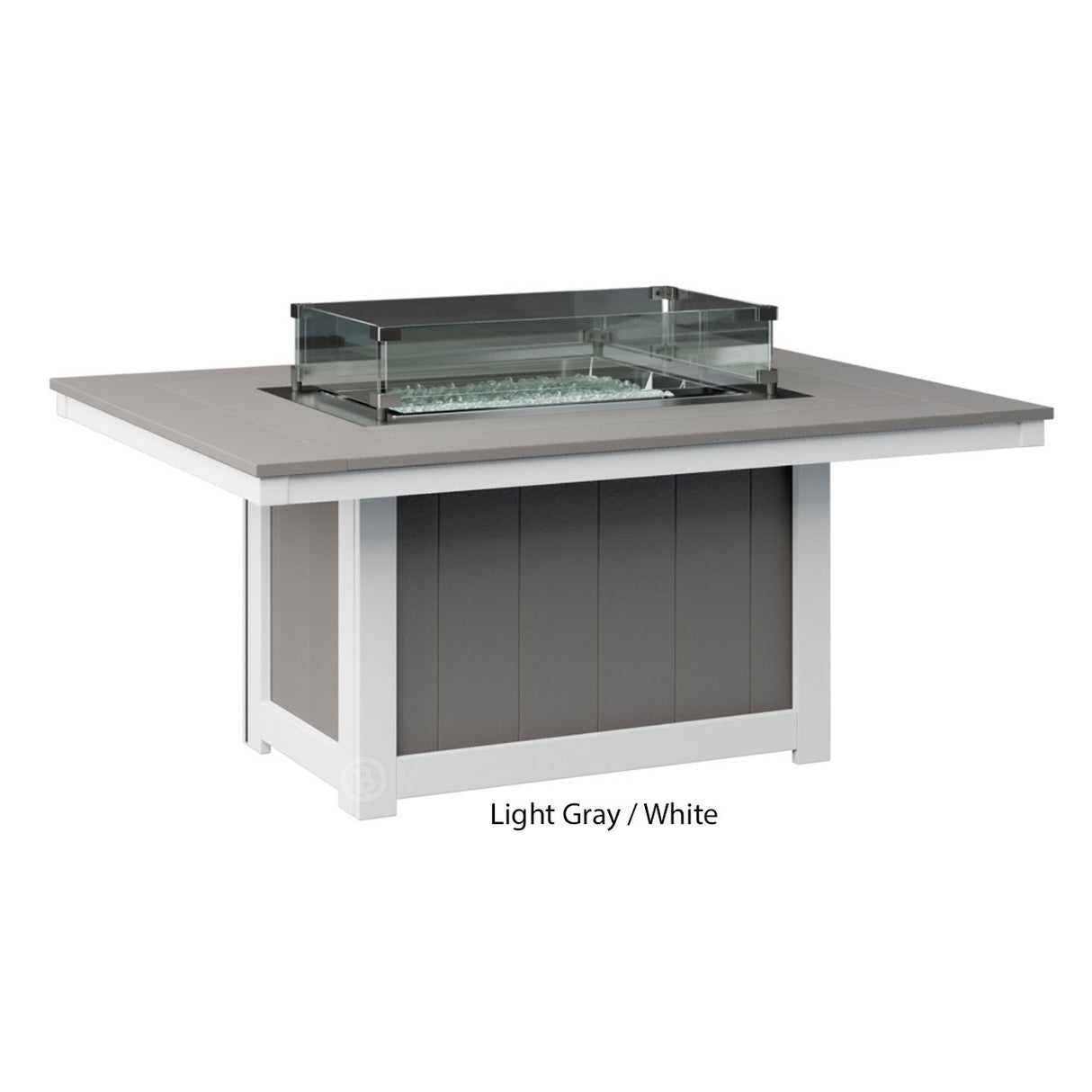 Berlin Gardens Donoma Standard Top 42" x 54" Rectangular Fire Pit