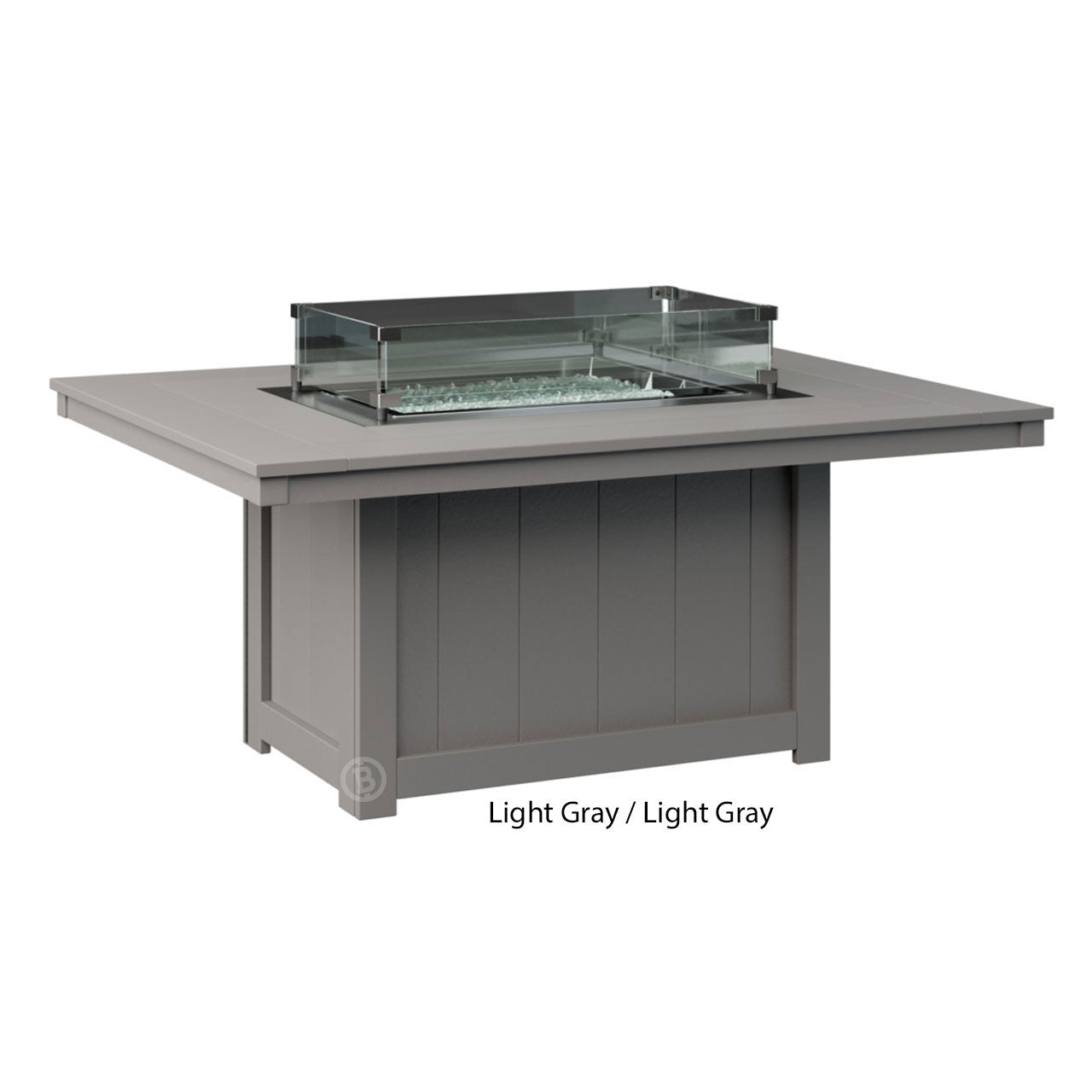 Berlin Gardens Donoma Standard Top 42" x 54" Rectangular Fire Pit