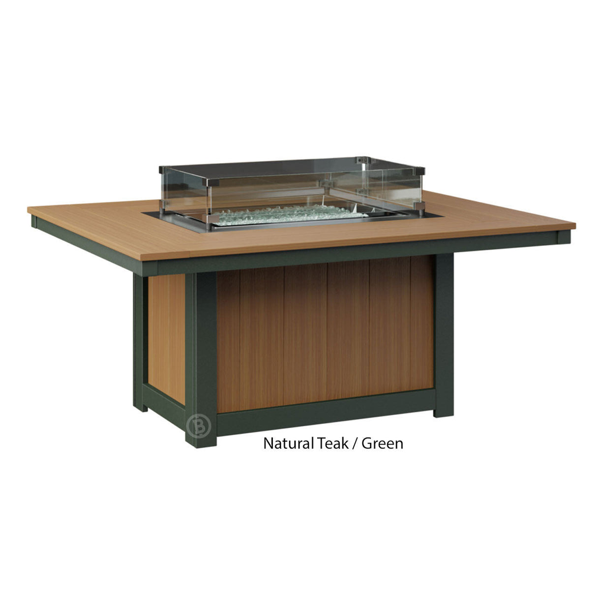 Berlin Gardens Donoma Standard Top 42" x 54" Rectangular Fire Pit