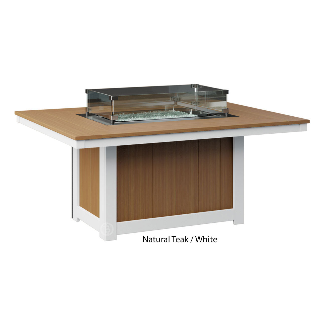 Berlin Gardens Donoma Standard Top 42" x 54" Rectangular Fire Pit