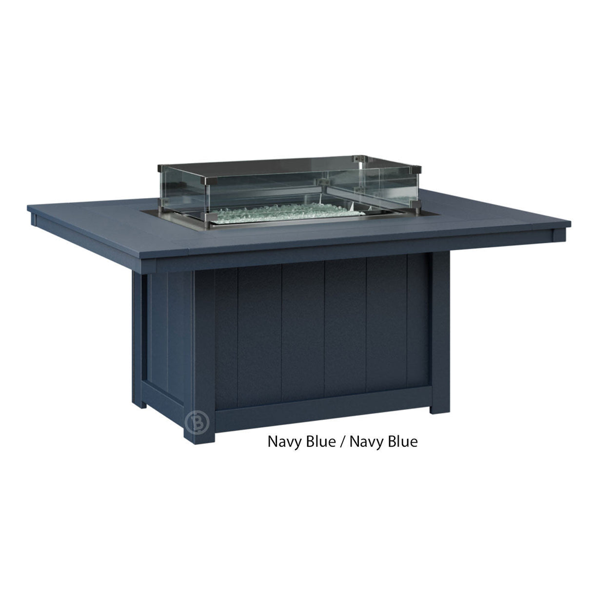 Berlin Gardens Donoma Standard Top 42" x 54" Rectangular Fire Pit