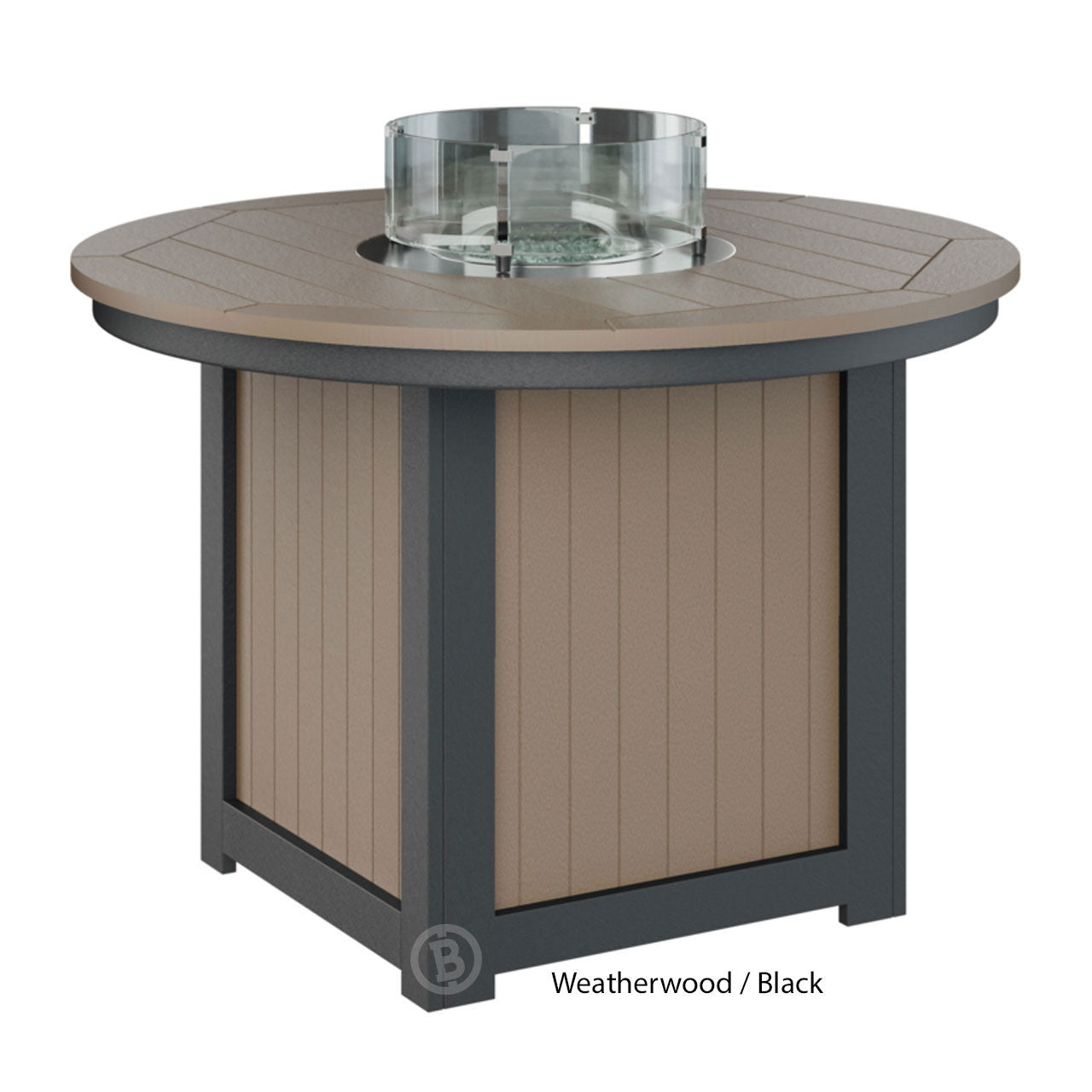 Berlin Gardens Donoma Standard Top 44" Round Fire Table Counter