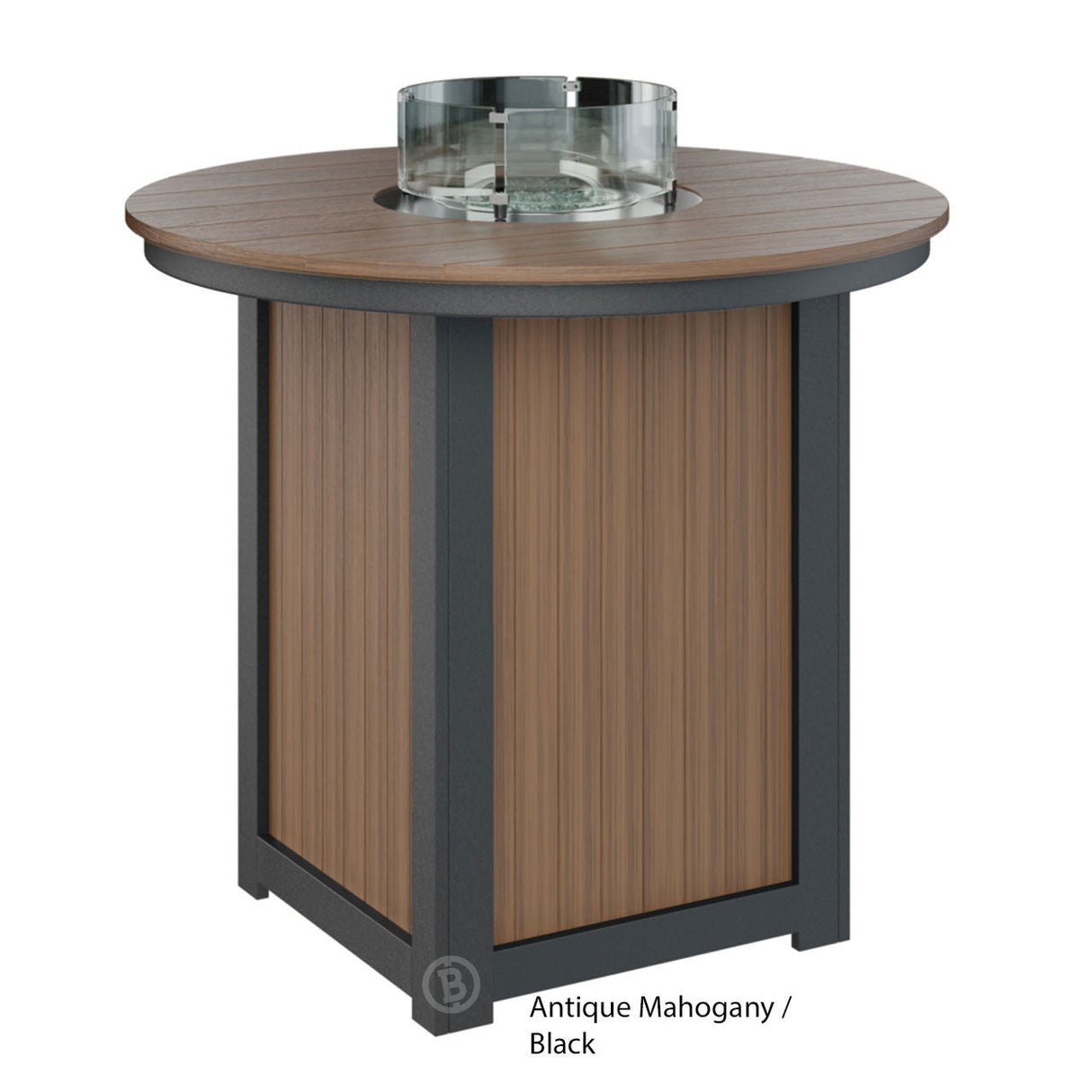 Berlin Gardens Donoma Standard Top 44" Round Fire Table Bar