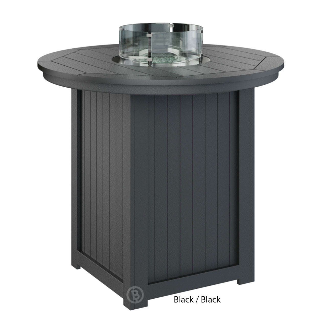 Berlin Gardens Donoma Standard Top 44" Round Fire Table Bar