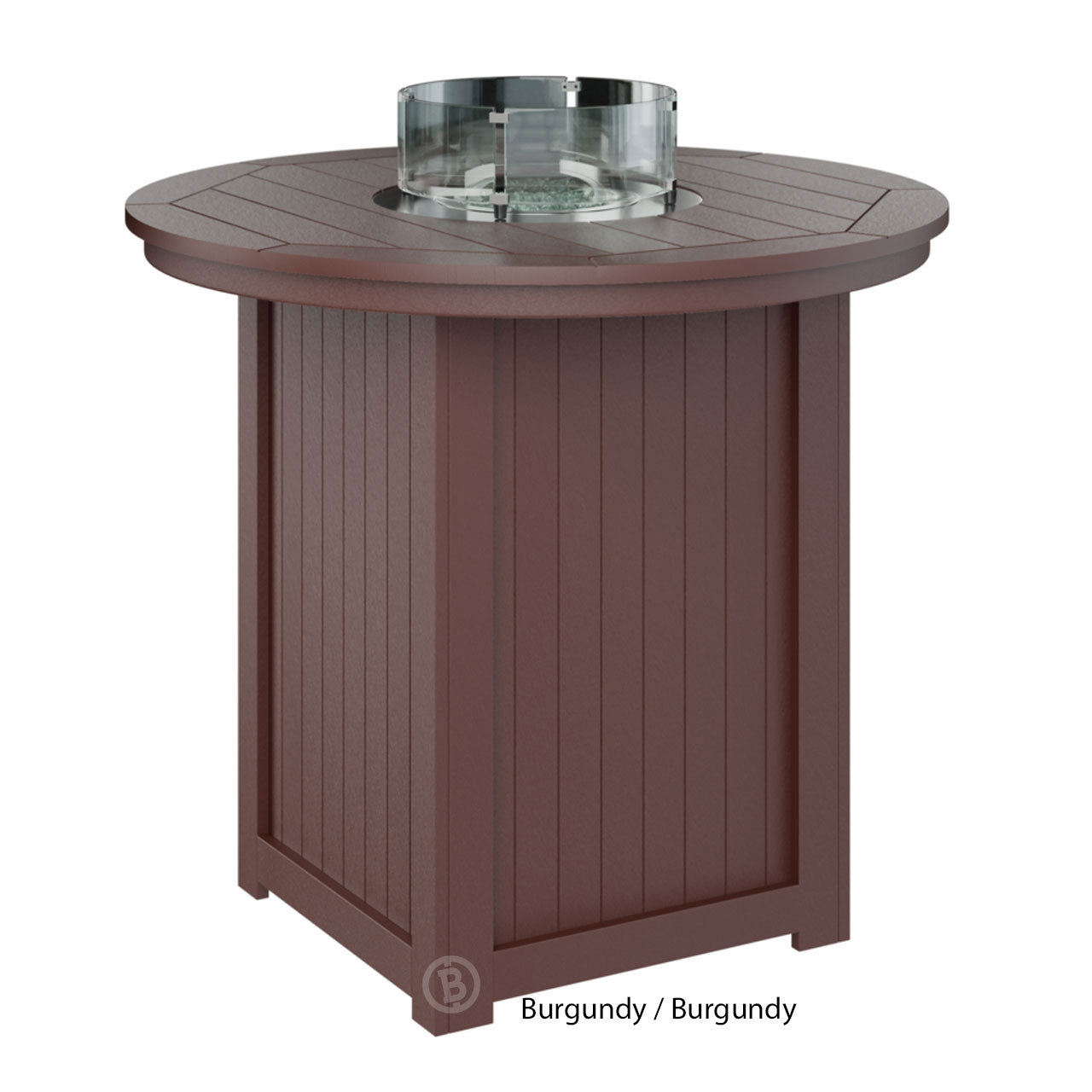 Berlin Gardens Donoma Standard Top 44" Round Fire Table Bar