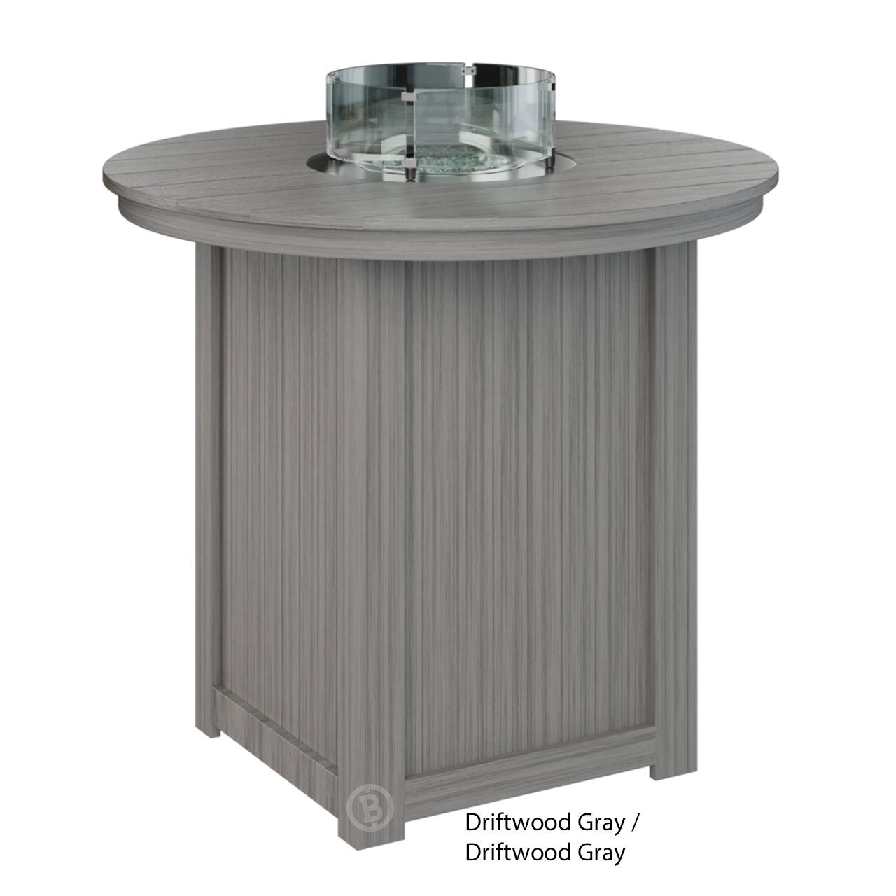 Berlin Gardens Donoma Standard Top 44" Round Fire Table Bar
