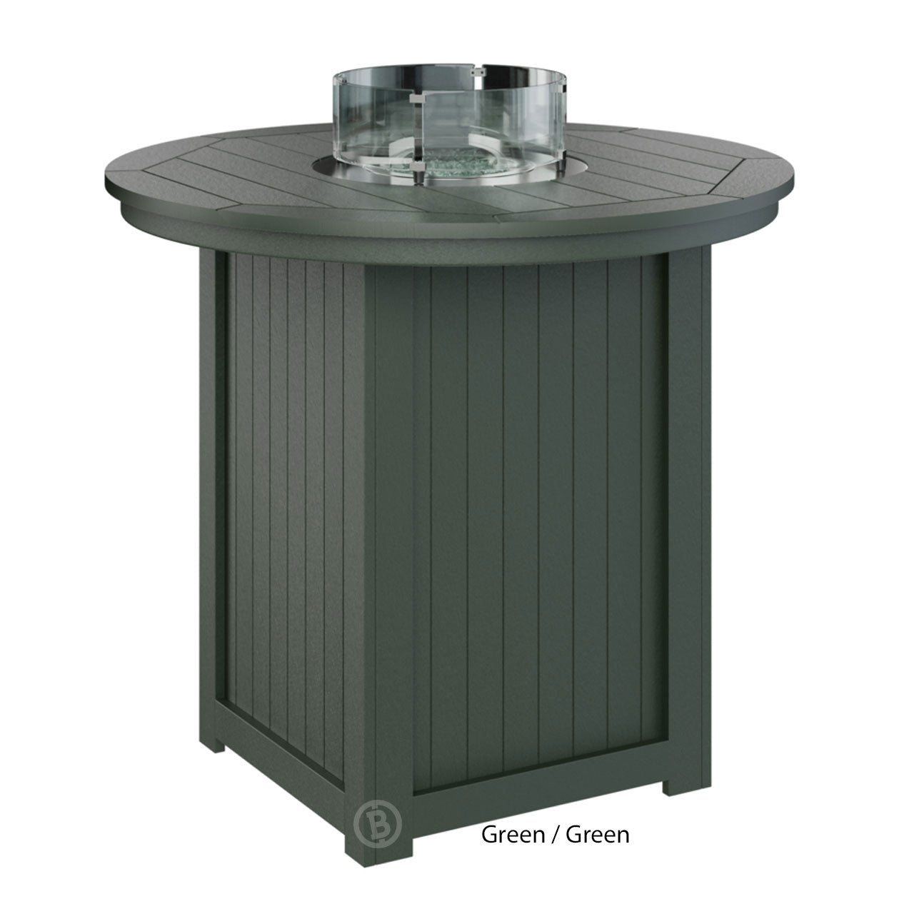 Berlin Gardens Donoma Standard Top 44" Round Fire Table Bar