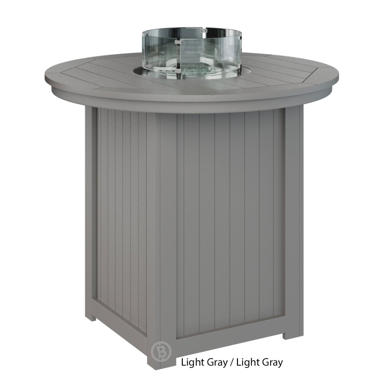 Berlin Gardens Donoma Standard Top 44" Round Fire Table Bar