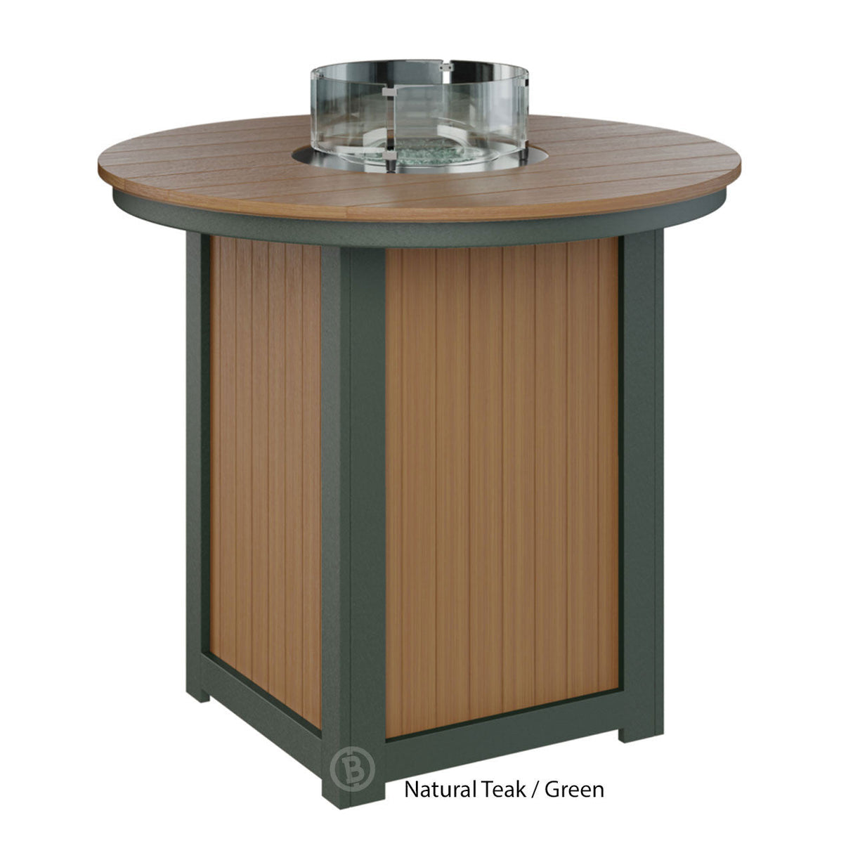 Berlin Gardens Donoma Standard Top 44" Round Fire Table Bar