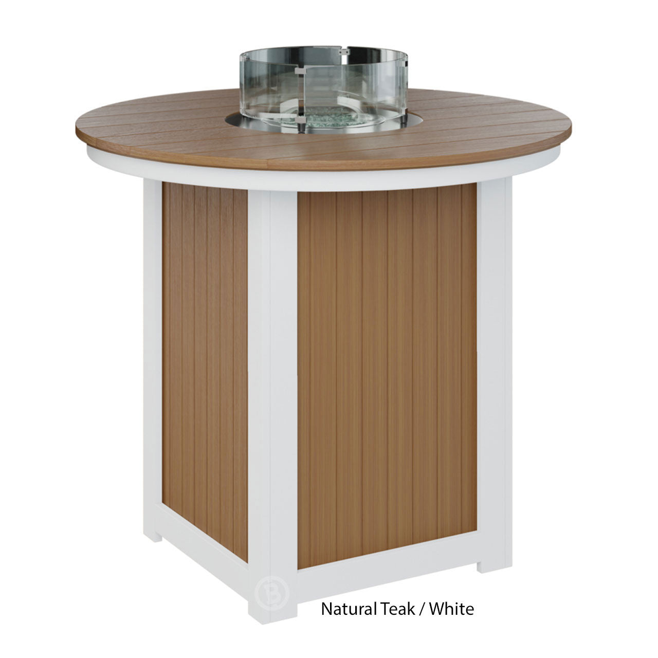 Berlin Gardens Donoma Standard Top 44" Round Fire Table Bar