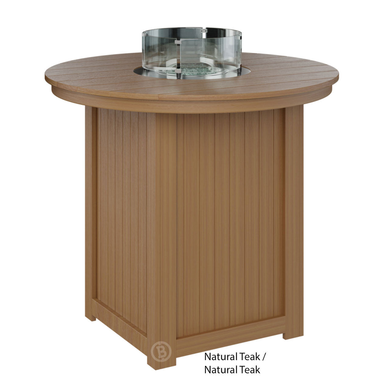 Berlin Gardens Donoma Standard Top 44" Round Fire Table Bar