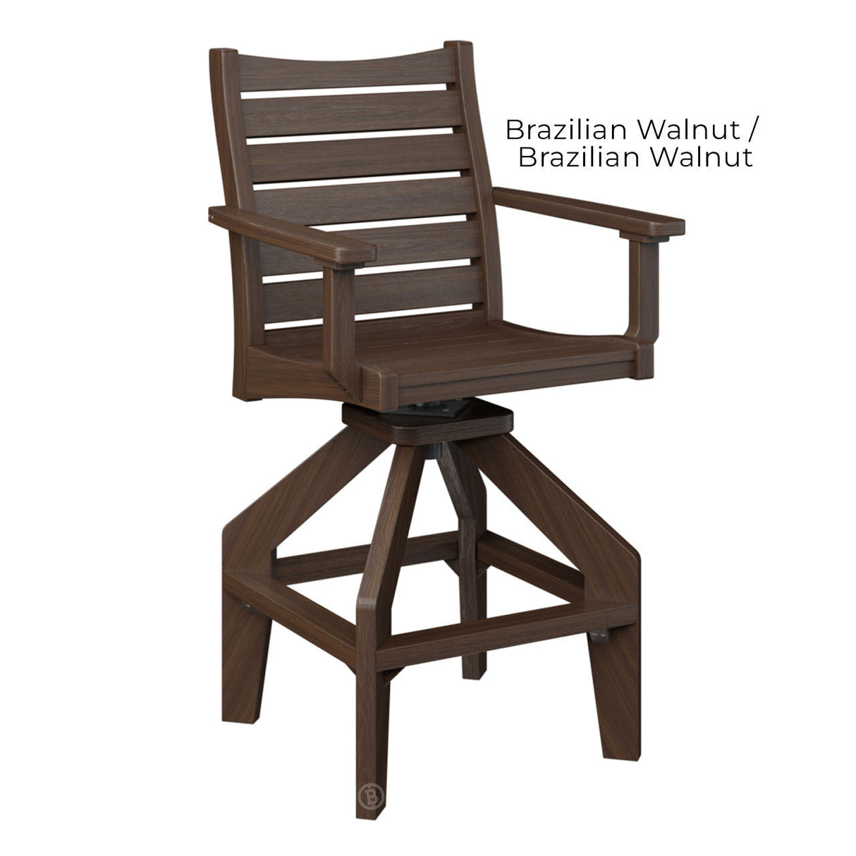 Berlin Gardens Bristol Swivel Bar Chair