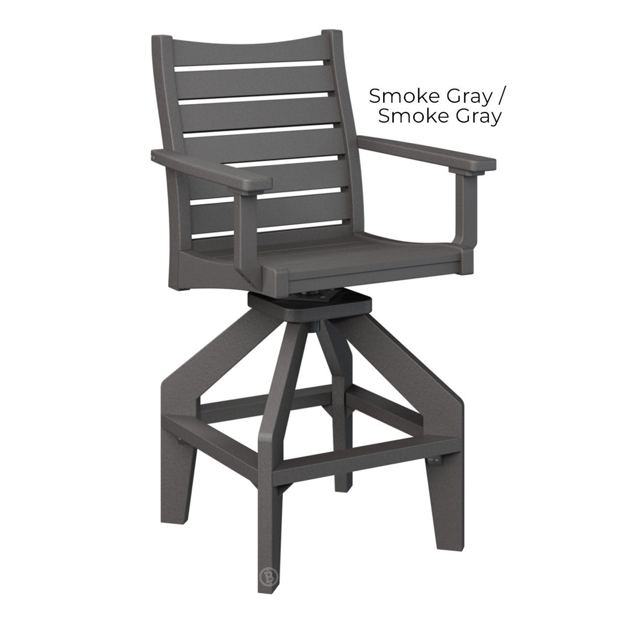 Berlin Gardens Bristol Swivel Bar Chair