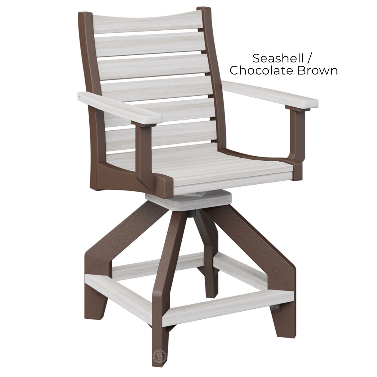 Berlin Gardens Bristol Swivel Counter Chair